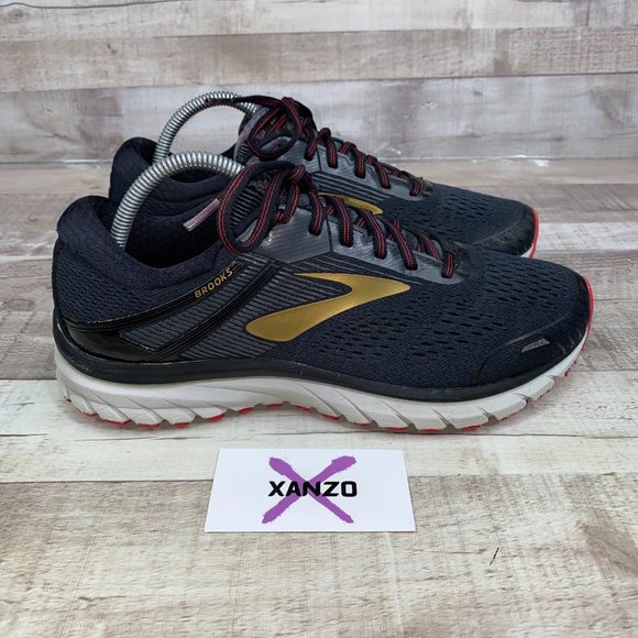 Brooks Other - Brooks Mens Black Adrenaline GTS 18 1102711D068 Athletic Shoes Size US 9